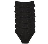 Sloggi Men - 24/7 Midi Slip - Unterhosen - 6er Spar-Pack (7 Schwarz)