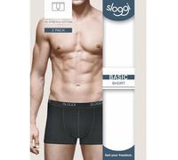 Sloggi Herren Boxershorts Basic Short – 2er Pack Schwarz Größe 6