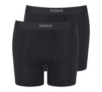 Sloggi - Men Ever Ease Herren Long Shorts - 2er Pack, Thermoregulierend, Atmungsaktiv, Natürliche Materialien