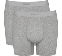 SLOGGI MEN EVER EASE SHORT 2P Herren Unterwäsche, grau, größe L