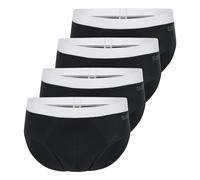 Sloggi - Men GO ABC 2.0 - Slip/Unterhose - 4er Pack (L Schwarz)