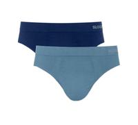 Sloggi 2P Men GO Smooth Classic Briefs Marine/Blau Small Herren