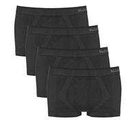 Retro Pants SLOGGI "GO Smooth Hipster 2P" Gr. XL, schwarz (black) Herren Unterhosen (94551632-XL) black