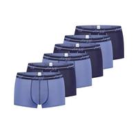 Sloggi - Men Start - Hipster Short/Pant - 6er Pack (7 Blau/Dunkelblau)