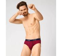 Sloggi Herren Slips 2er Pack - Start midi C2P box, Baumwolle, mehrfarbig, S Schwarz/ Rot