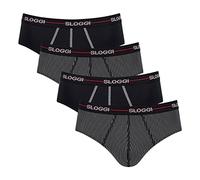 Sloggi Men - Start - Midi-Slip - 4er-Pack (5 Red - Dark Combination)
