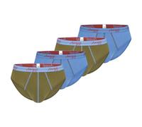 Sloggi - Men Start - Midi Slip/Unterhose - 4er Pack (6 Blau/Grün)