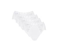 Sloggi Chic Midi 4er Pack white - 38