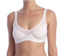 Sloggi Damen-BH OXYGENE Infinite Soft – gepolstert, ohne Bügel – Weiß XS