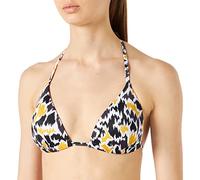 sloggi shore Damen Fancy Guppy PU Push-UP Bikini, Brown - Dark Combination, S