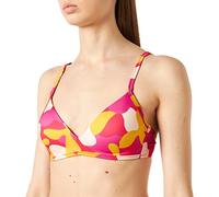 sloggi shore Damen Flower Horn P Padded Bikini, Pink - Dark Combination, XL Plus