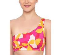 sloggi shore Damen Flower Horn Top Bikini Oberteil, Pink - Dark Combination, XL