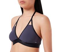 sloggi shore Damen Tropical Gar Triangle Bikini Oberteil, Ink Gray, M