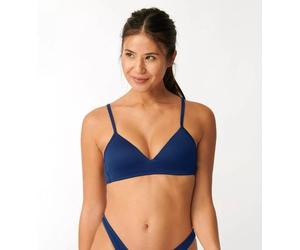 Sloggi Shore Dottyback Bikini-Oberteil mit gepolsterten Cups twilight blue - L