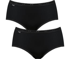 Sloggi Single-Jersey Damen-Hüftslip Basic+ im 2er-Pack 40 schwarz