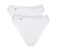 Sloggi Single-Jersey Damen-Slip Basic+ im 2er-Pack 46 weiß