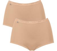 Sloggi Single-Jersey Damen-Taillenslip Basic+ im 2er-Pack 40 haut