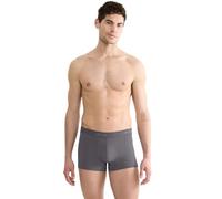 Sloggi Herren Trunks SLG Base Shiver, Bio-Baumwolle, elastischer Logo-Bund, 2er-Pack Hellgrau M