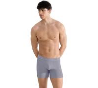 Boxershorts SLOGGI "SLG Base Soft", Herren, Gr. M, morandi grau, Microfaser, Obermaterial: 61% Modal, 32% Polyamid, 7% Elasthan, körpernah, Unterhosen, ohne Eingriff, mit elastischem Logobund (4101102