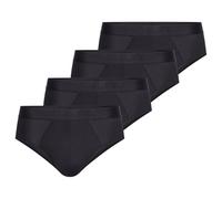 Sloggi - SLG Base Soft - Slip/Unterhose - 4er Pack (L Schwarz)
