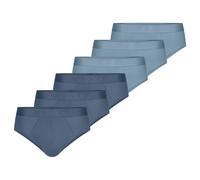 Sloggi - SLG Base Soft - Slip/Unterhose - 6er Pack (XL Blue-Light Combination)