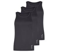 Sloggi - SLG Base Soft - Unterhemd/Tanktop - 3er Pack (XL Schwarz)