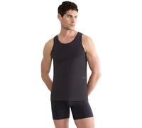 SLG Regular Fit Tank Top aus Baumwoll-Mix Modell 'Sloggi' in Anthrazit, Größe XXL