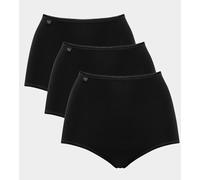 sloggi - sloggi 24/7 Cotton Maxi C3P schwarz - Gr. - 48