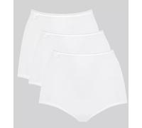 Sloggi Maxi-Slip Cotton weiß – 2er-Pack Größe 46