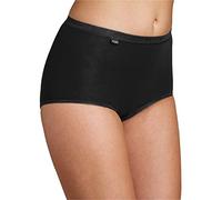 Sloggi Damen Basic+ Maxi 4p Slip, Schwarz, 38 EU