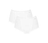 Sloggi Damen-Slips Control Maxi 2er-Pack Weiß Größe 46