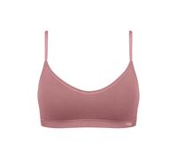 Schalen-BH SLOGGI "FREE Evolve P", Damen, Gr. 1, N-Gr, date night pink, Single Jersey, Spitze, Obermaterial: 46% Polyester, 45% Modal, 9% Elasthan, unifarben, modisch, BHs, super weich, dehnfähig, Str