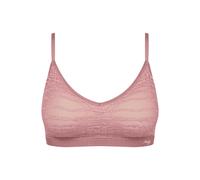 Sloggi Bralette FREE Evolve mit Spitzenbesatz in Mauve Größe XS-M