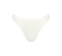 Sloggi String FREE Evolve, Spitze, Single Jersey (65% Polyester/35% Elasthan), Damen Gr. 1, Weiß