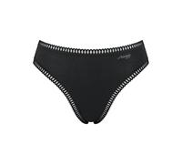 Sloggi Damen Slips GO Crush High Leg C3P, 3er Pack, Stretch-Baumwolle Schwarz XS