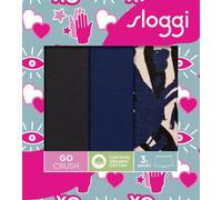 sloggi - sloggi GO Crush Short C3P blau - Gr. - L