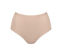 Slip SLOGGI "GO Daily Cotton Highwaist 3P", Damen, Gr. XXL, new beige, Single Jersey, Obermaterial: 95% Baumwolle, 5% Elasthan, Unterhosen, glanzeffekt Details (41027438-XXL) new beige
