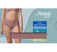 sloggi - sloggi GO Daily Cotton Highwaist 3P cacao - Gr. - S