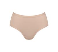 Slip SLOGGI "GO Daily Cotton Midi 3P", Damen, Gr. M, new beige, Single Jersey, Obermaterial: 95% Baumwolle, 5% Elasthan, unifarben, körpernah, Unterhosen, Glanz-Effekt Details, weich (10930443-M) new 