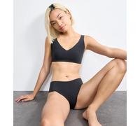 Bustier SLOGGI "ZERO Feel 2.0 Bralette" Gr. XL, N-Gr, schwarz (black) Damen BHs (11449051-XL) black