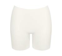 Lange Unterhose SLOGGI "ZERO Feel 2.0 Cyclist N", Damen, Gr. M, weiß (silk weiß), Single Jersey, Obermaterial: 76% Polyamid, 24% Elasthan, körpernah, Unterhosen Lange Unterhose, mit längerem Bein, hoc