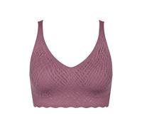Bralette SLOGGI "ZERO Feel Bliss", Damen, Gr. XS, N-Gr, lila clover, Spitze, Obermaterial: 76% Polyamid, 24% Elasthan, modisch, BHs, nahtlos, V-Ausschnitt, Stretch-Spitze, herausnehmbaren Pads (613031