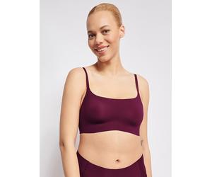 Sloggi Soft-BH "Zero Feel" in Bordeaux - Größe L Plus | Damen Bhs