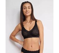 Sloggi Damen Sloggi Zero Feel Bliss Soft Bra, Black, L