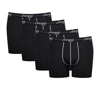Sloggi Start Shorts C2P Box Herren-Slips, 4 x Schwarz., XL