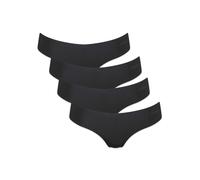 sloggi String 4er Pack Damen Polyamid schwarz, S