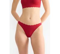 String SLOGGI "ZERO Feel Bliss", Damen, Gr. S, shanghai rot, Spitze, Obermaterial: 76% Polyamid, 24% Elasthan, Unterhosen, nahtlos mit Spitzenoptik (34491028-S) shanghai rot