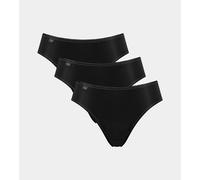 sloggi 24/7 Microfibre Slip 3er Pack - Damen - 3x schwarz in Größe 42