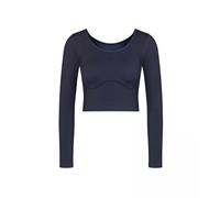 sloggi Damen Ever Infused Aloe Crop top LS Oben, Black, XL