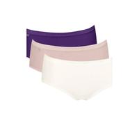 Slip SLOGGI "Basic+ Midi C3P" Gr. 46, bunt (multiple colours 18) Damen Unterhosen (78127923-46) multiple colours 18